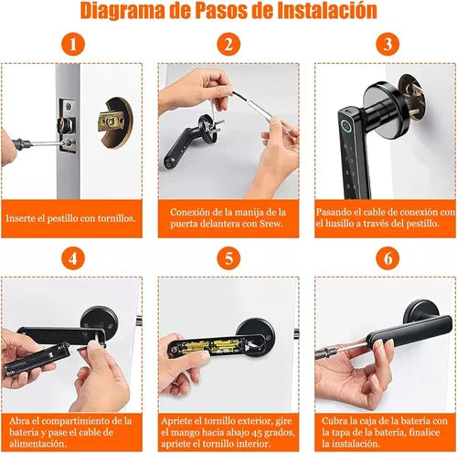 Cerradura Electrónica con Huella Digital