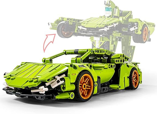 Carro verde Lego- 2 en 1 Robot