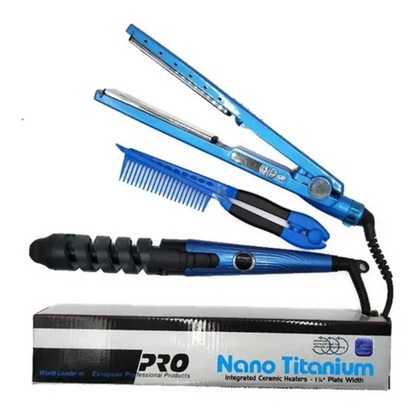Combo Secador Nova Titanio One Step