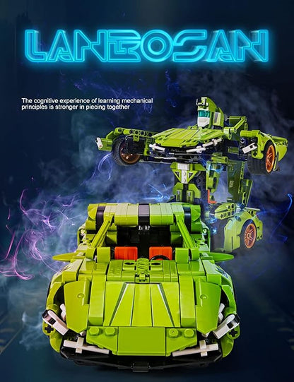 Carro verde Lego- 2 en 1 Robot