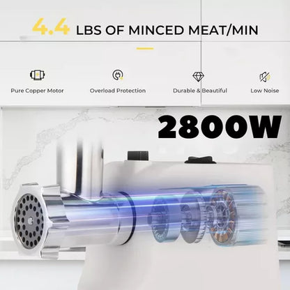 Molino Eléctrico de Carne,Maíz 6 en 1