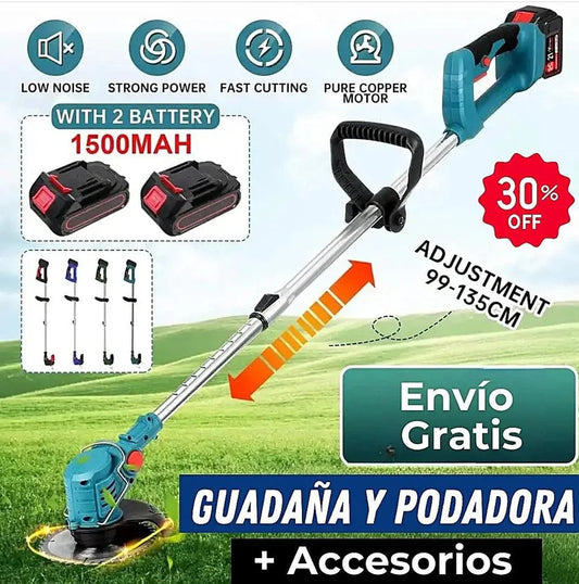 GreenCut B2 Guadañadora con baterías